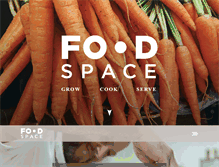 Tablet Screenshot of food-space.com